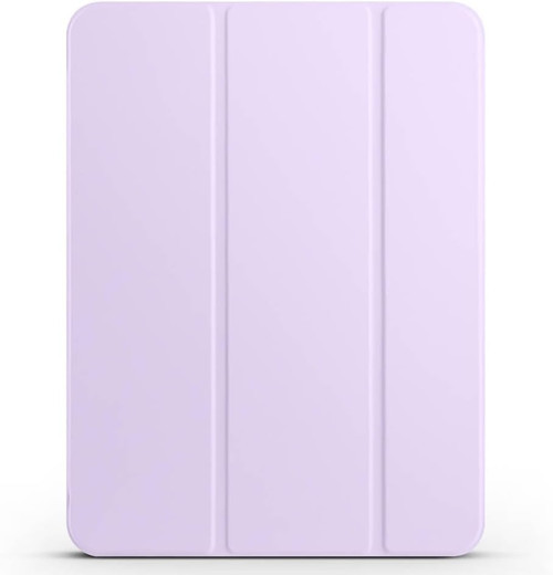Apple Ipad Tablet Ile Uyumlu Tablet Kılıfı Smart Cover Uyku Modlu Standlı Arkası Sert Şeffa