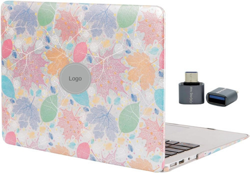 Mcstorey Macbook Air M1 Kılıfı A2337 A2179 A1932 Uyumlu 13.3 İnç Premium Vinleks Deri Kaplama Pastel