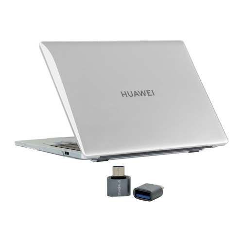 Synccase Huawei Matebook 16 Ve 16S Kılıf Uyumlu Kristal Parlak Şeffaf Sert Hard Case İnce Hafif Çizi