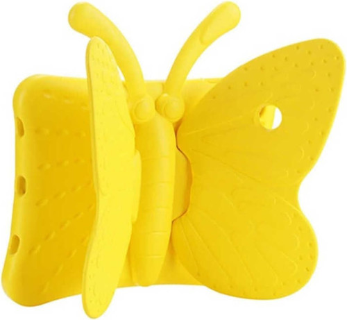- Ipad Ile Uyumlu 9.7 2018 (6.Nesil) Butterfly Standlı Tablet Kılıf - Sarı 3