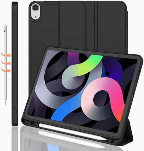 Ipad Air 11Inç M4/M3/M2 2026-2024 Ile Uyumlu Kılıf Kalem Bölmeli Smart Case