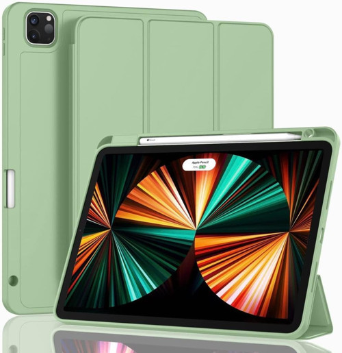 Apple Ipad Pro 11 4. Nesil 3. Nesil Ile Uyumlu Kılıf Pen Charge Kalem Bölmeli A2435 A2759 A2761 A276