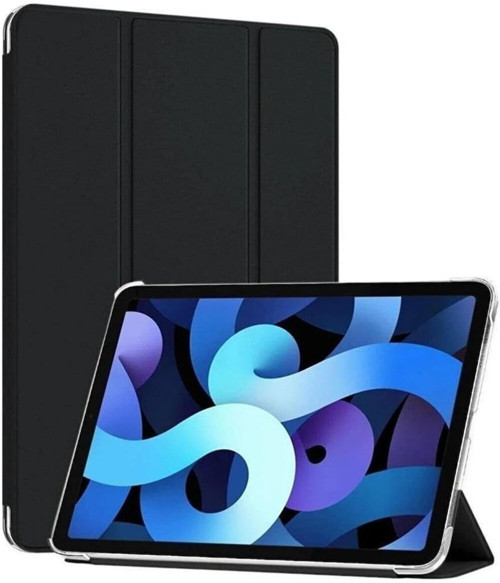 - Samsung Ile Uyumlu Galaxy Tab S9 Fe Sm-X510 Kılıf Smart Standlı Uyku Modlu Arkası Şeffaf