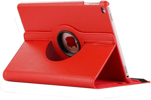 Apple Ipad 9. Nesil 10.2" Ile Uyumlu Kılıf 360 Dönebilen Standlı Case A2602 A2603 A2604 A2605 Kırmız