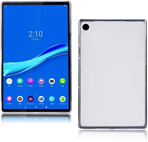 Lenovo M10 Plus Tb-X606F X606X Ile Uyumlu Kılıf Tablet Hibrit Silikon Case Renksiz