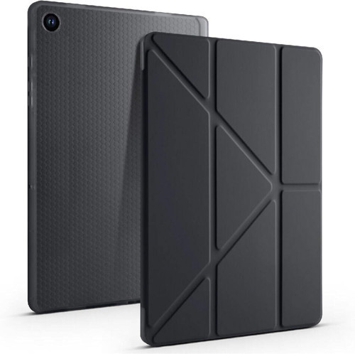 Samsung Galaxy Tab A9 Plus X210/Galaxy Tab A11+ Ile Uyumlu Kalem Bölmeli Trifolding Cover T