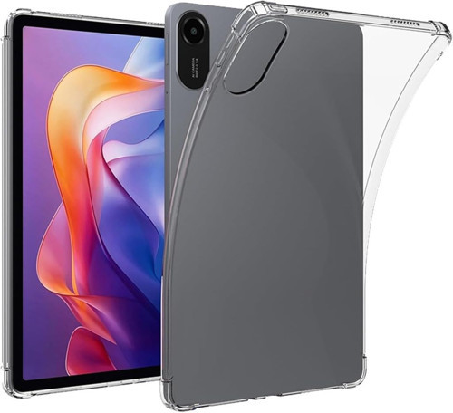 Xiaomi Redmi Pad 2 11Inç 2025 Ile Uyumlu Kılıf Darbelere Dayanıklı Şeffaf Kapak Renksiz