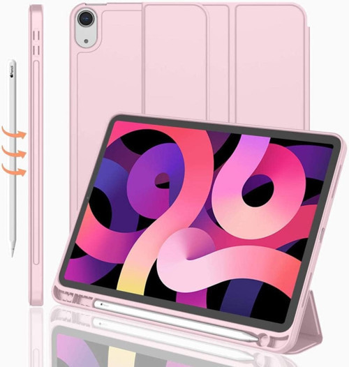 Ipad Air 4/5. Nesil 10.9 Ile Uyumlu Kılıf Kalem Bölmeli Smart Case A2072 (10.Nesil Değildir
