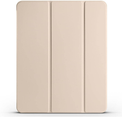 - Ipad Air 13 2025 M3 Asma Smart Cover Kalem Bölmeli Standlı 1-1 Kılıf - Gold