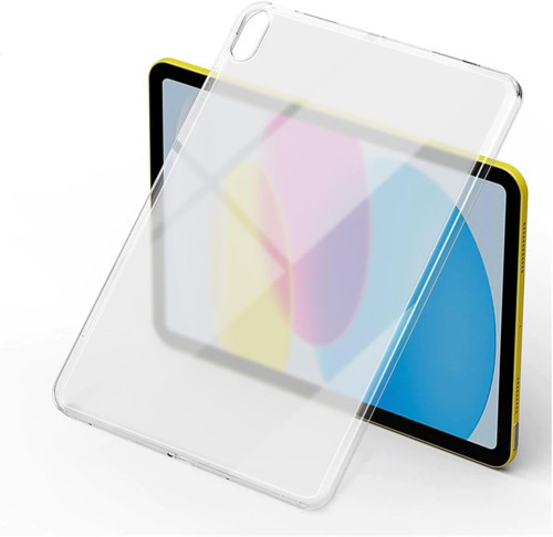Psr Aksesuar Renksiz - Tablet Süper Silikon Kapak-Renksiz Ipad 10.9 2022 (10.Nesil) Ile Uyumlu