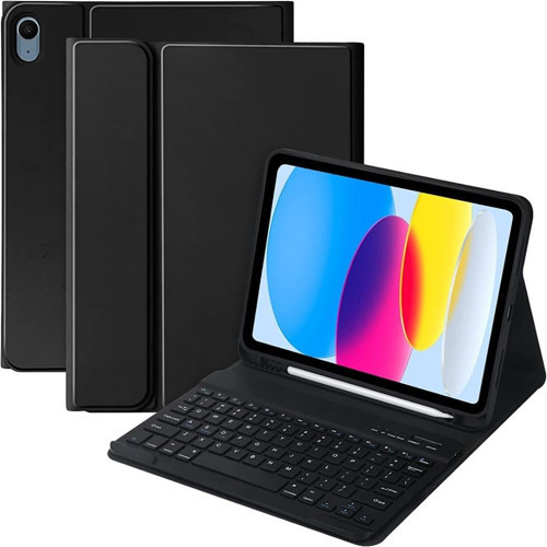Ipad Pro 11Inç M4/M5 Ile Uyumlu Kılıf Kablosuz Klavyeli Case Mobax 2024/2025