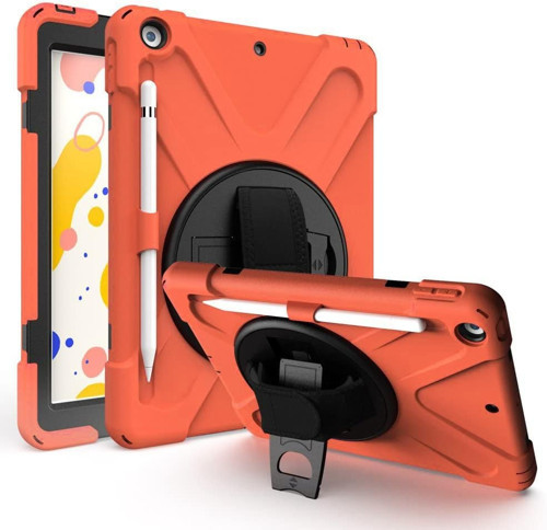 Ipad 5. Nesil 9.7 Ile Uyumlu Kılıf Defender Askılı Zırhlı Tank Case A1822 A1823