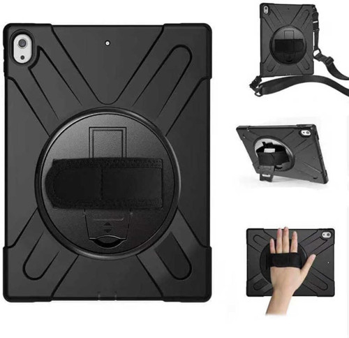 - Ipad Pro 12.9 2018 (3.Nesil) - Ile Uyumlu Ile Uyumlu Defender Tablet Silikon-Siyah