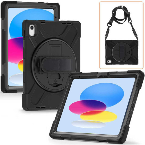 - Ipad 10.9 2022 (10.Nesil) Defender Tablet Silikon - Siyah