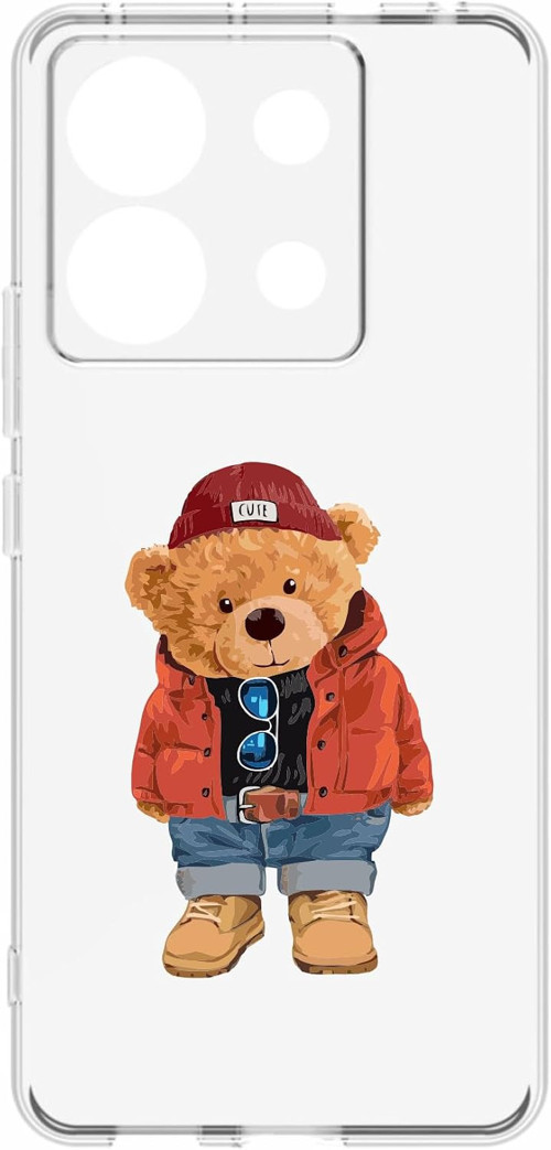 S19 Max Pro S Ile Uyumlu Baskılı Kamera Korumalı Şeffaf Silikon Kılıf