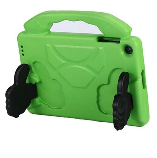 Apple Ipad 8. Nesil 10.2 Ile Uyumlu Kılıf Tutmalı Standlı Silikon Case A2270 A2428 A2429 A2430 Yeşil