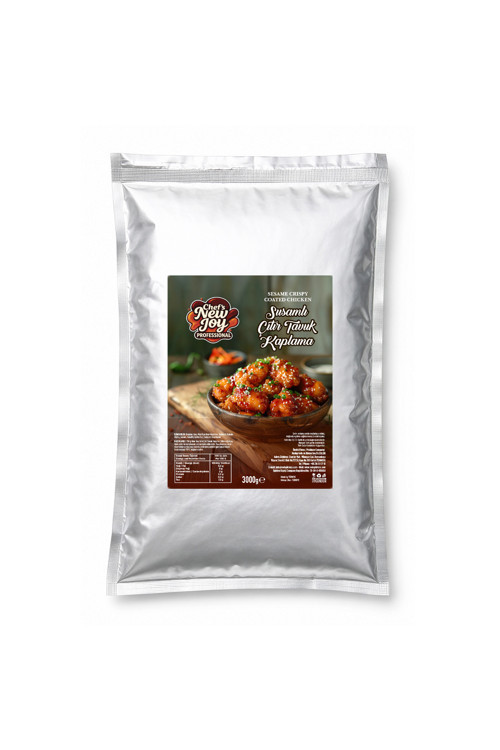 Susamlı Çıtır Tavuk Harcı 3000 gr Pankolu Pane Harcı