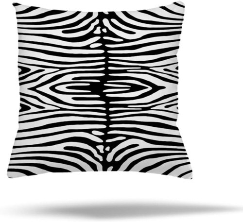 Mermer Zebra Afrikalı Kadın Desen Gizli Fermuarlı Yastık Kılıfı Kırlent Kılıfı Koltuk Yastık