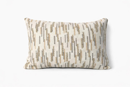 Stone Rain Outdoor Gri - Taş - Bej Rengi Dekoratif Yastık 35X50 Cm – Suya Dayanıklı, Solmaya Dayanık