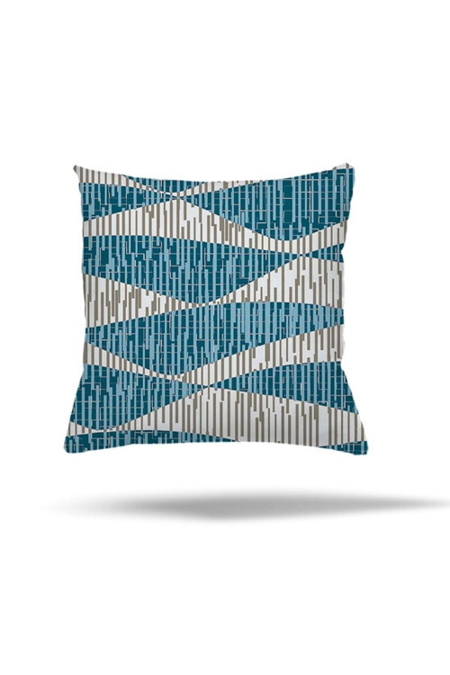 Çiçek Ağaç Kilim Etnik Desen Gizli Fermuarlı Yastık Kılıfı Kırlent Kılıfı Yastık Kılıfı, Tur