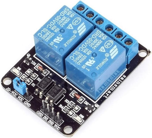 Arduino Ile Uyumlu Pic Arm 2 Kanal Röle Modül 12V Dc