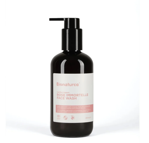 Organik Sertifikalı Gül & Ölmezçiçek Canlandırıcı Yüz Temizleme Jeli 250 ml
