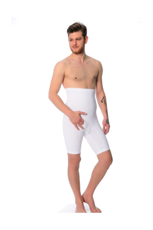 İnceyaşam Beyaz Erkek Korse Boxer