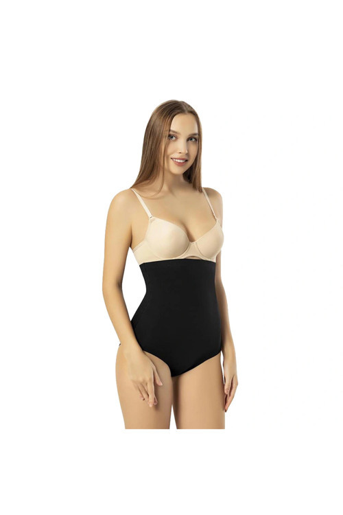 0720 Lazer Kesim Yüksek Bel Slip Korse