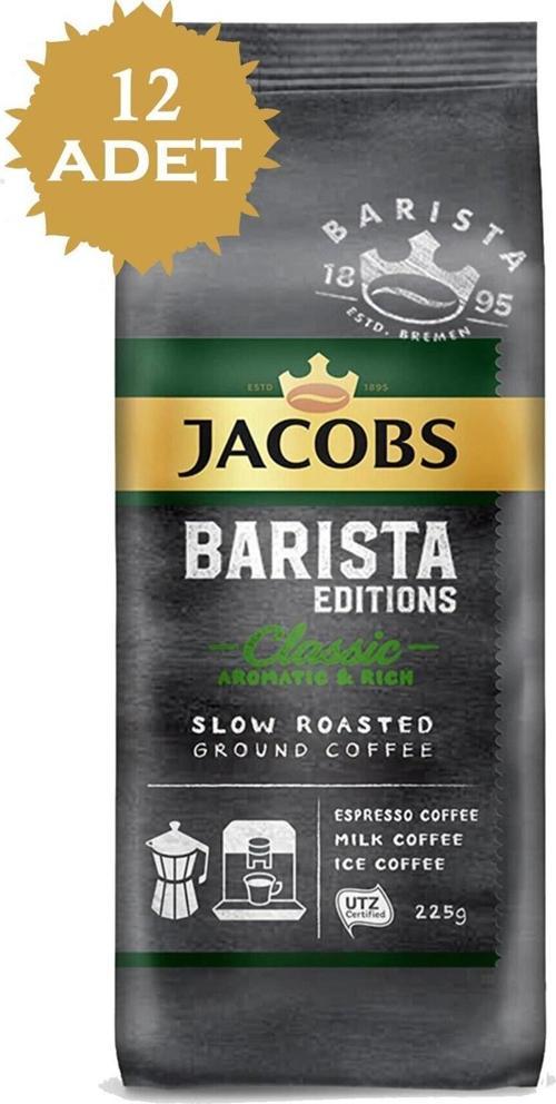 Barista Editions Classic Filtre Kahve 225 gr x 12 Adet
