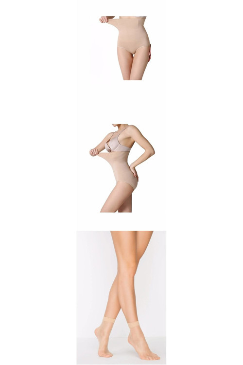 Kadın 1 Beden Incelme Garantili Yüksek Bel Toparlayıcı Korse Babet Çorap Hediyeli