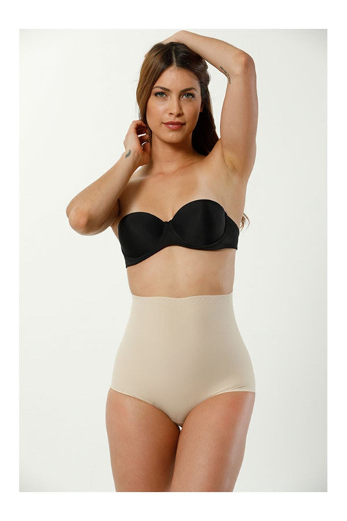 İçgiyimmoda Lazer Kesim 2 Beden İncelten Kadın Hayalet Slip Dikişsiz Korse