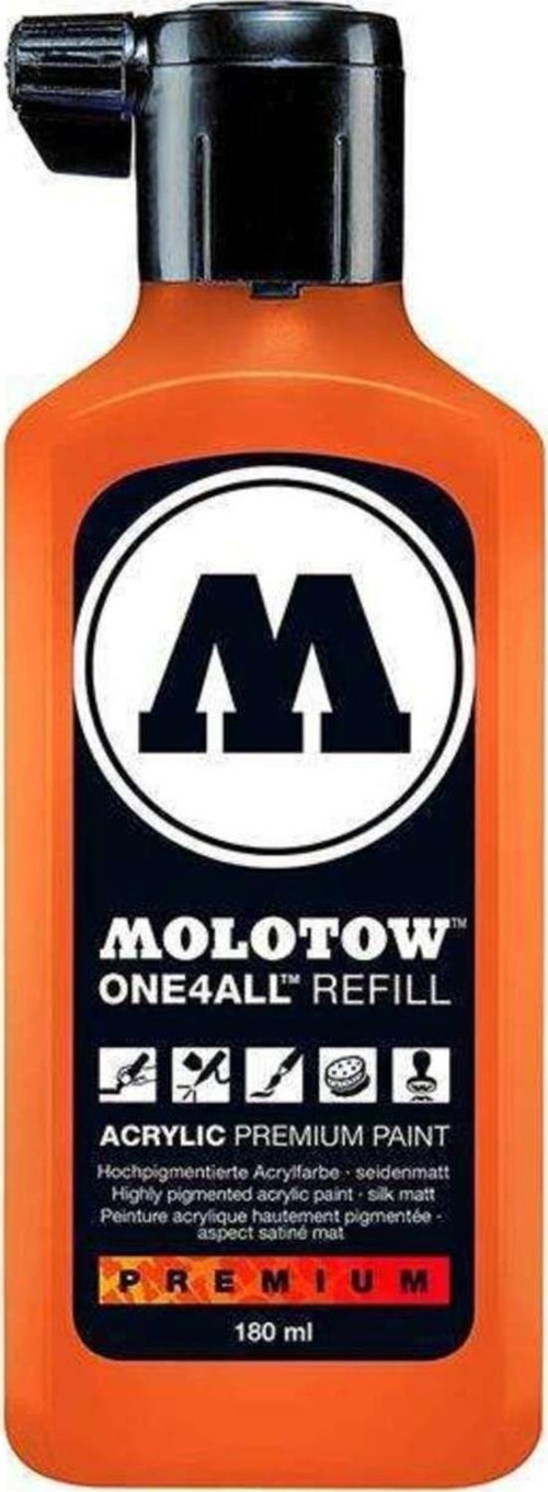 One4All Akrilik Mürekkep Refill 180 Ml Neon Orange Fluorescent 218