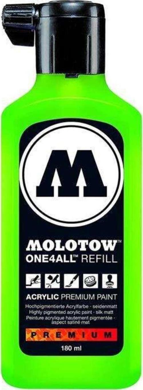 One4All Akrilik Mürekkep Refill 180 Ml Neon Green Fluorescent 219