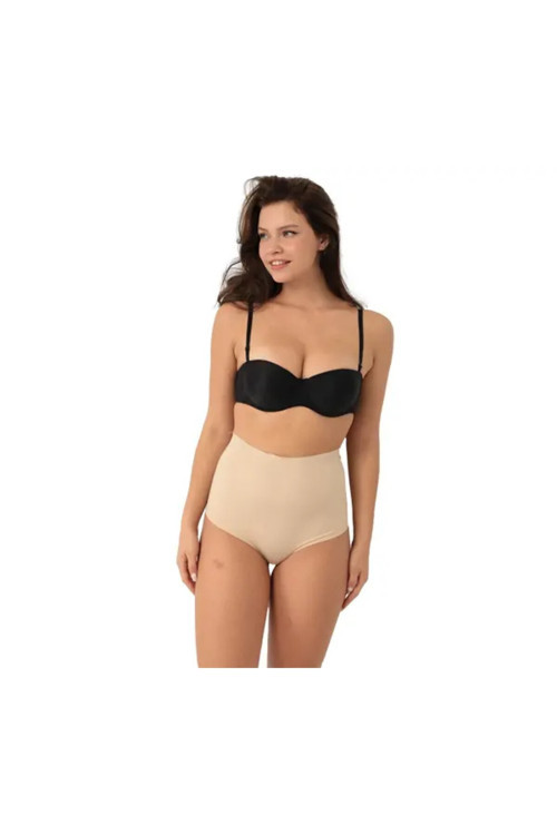 Layza Form Lazer Kesim Yüksel Bel Slip Korse 7200 ( Ten Rengi )