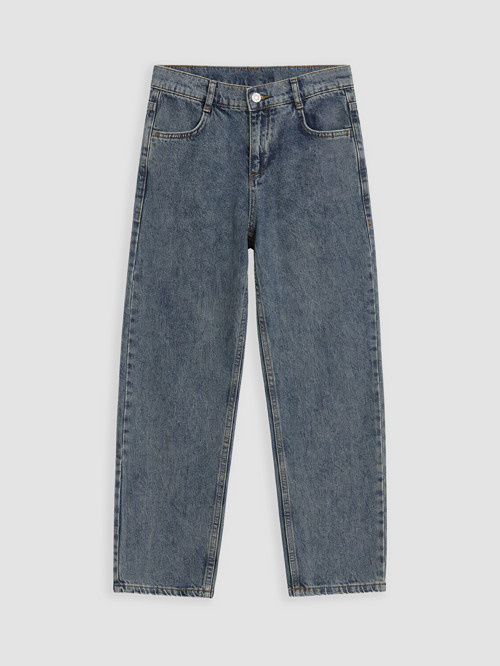 LCW Kids İndigo Barrel Fit Erkek Çocuk Jean Pantolon