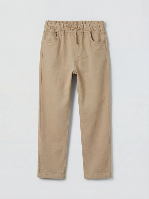 LCW Kids Bej Erkek Çocuk Gabardin Pantolon