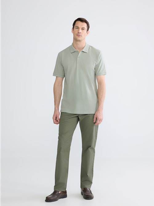 LCWAIKIKI Classic Haki Standart Kalıp Erkek Chino Pantolon