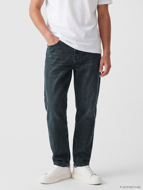 LCW Jeans İndigo 745 Baggy Fit Erkek Jean Pantolon