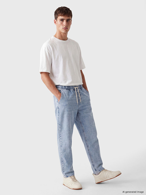 LCW Jeans İndigo 710 Loose Fit Erkek Jean Pantolon