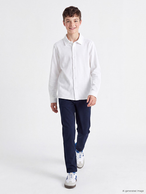 LCW Kids Lacivert Regular Fit Erkek Çocuk Pantolon