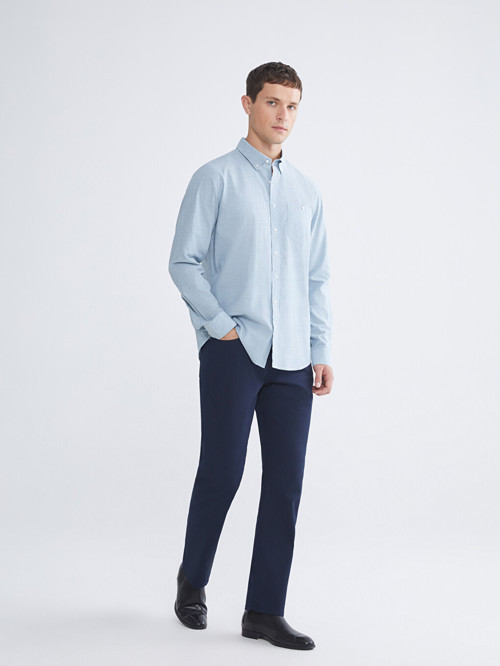 LC WAIKIKI Lacivert Standart Kalıp Gabardin Erkek Pantolon