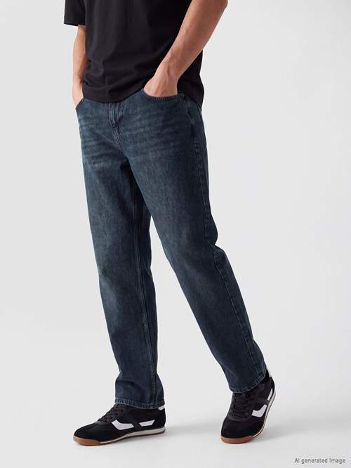 LCW Jeans İndigo 745 Baggy Fit Erkek Jean Pantolon