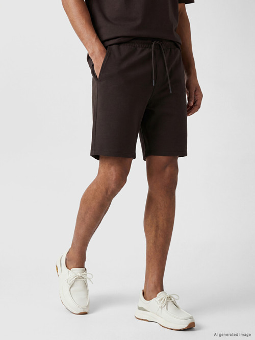 LCW Vision Kahverengi Regular Fit Erkek Şort