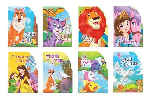 Şekilli Kitaplar Seti - 8 Kitap Takım