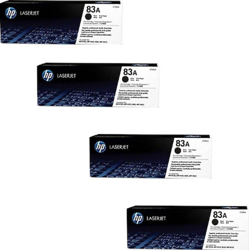 (83A) CF283A Orjinal Toner 4'LÜ Avantaj Paket CF484a