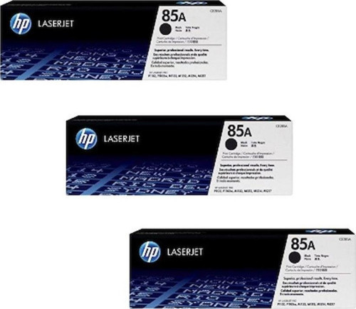 (85A) CE285A Orjinal Toner 3'LÜ Avantaj Paket P1104w