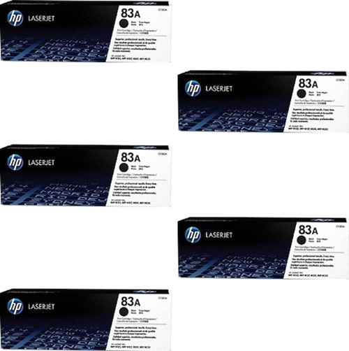 (83A) CF283A Orjinal Toner 5'Lİ Avantaj Paket CF456a