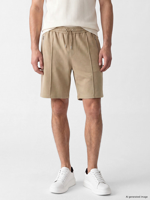 LCWAIKIKI Classic Bej Regular Fit Erkek Şort