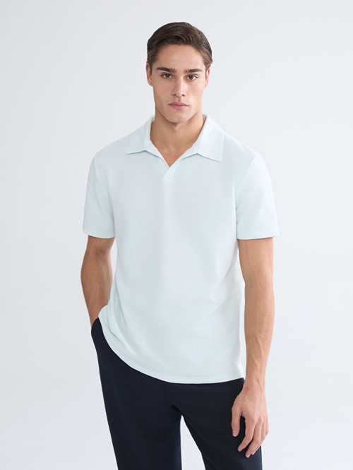 LC WAIKIKI Yeşil Polo Yaka Erkek Tişört