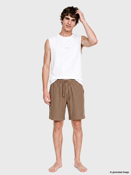 LC WAIKIKI Kahverengi Regular Fit Erkek Şort